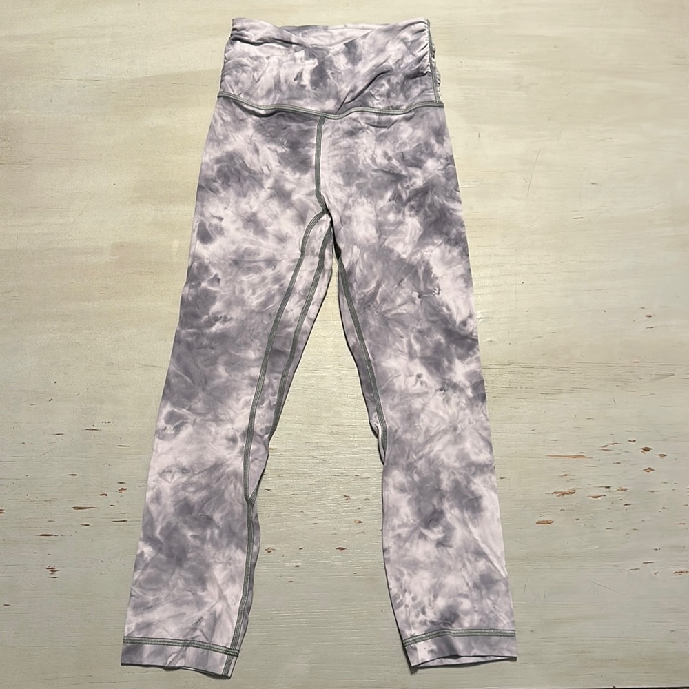 Lululemon diamond dye cross waist legging 21”